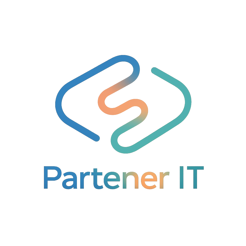 Partener IT logo text lockup.